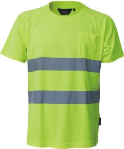 T-shirt ostrzegawczy CoolPass VIZWELL VWTS01-AY/XXL