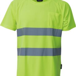 T-shirt ostrzegawczy CoolPass VIZWELL VWTS01-AY/XXL