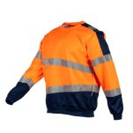 Bluza ostrzegawcza o intensywnej widzialności w kontrastowych kolorach VIZWELL VWFC95YN/XXXL - 4