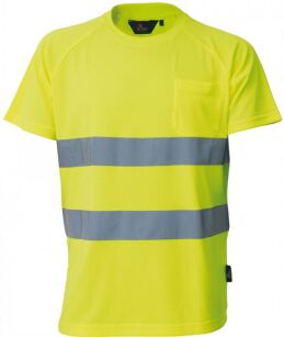 T-shirt ostrzegawczy VIZWELL VWTS01-BY/M