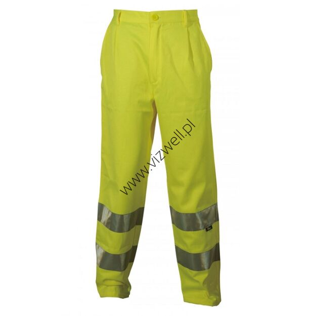 Spodnie ostrzegawcze VIZWELL VWTC07-2Y/XXL o intensywnej widzialności