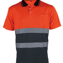 Koszulka polo odblaskowa VIZWELL VWPS13ON/XXL