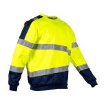 Bluza ostrzegawcza o intensywnej widzialności w kontrastowych kolorach VIZWELL VWFC95ON/XXL - 2