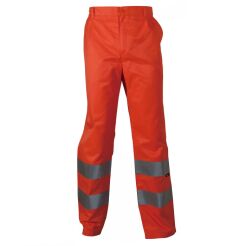 Spodnie robocze ostrzegawcze VIZWELL VWTC07-2O/XL