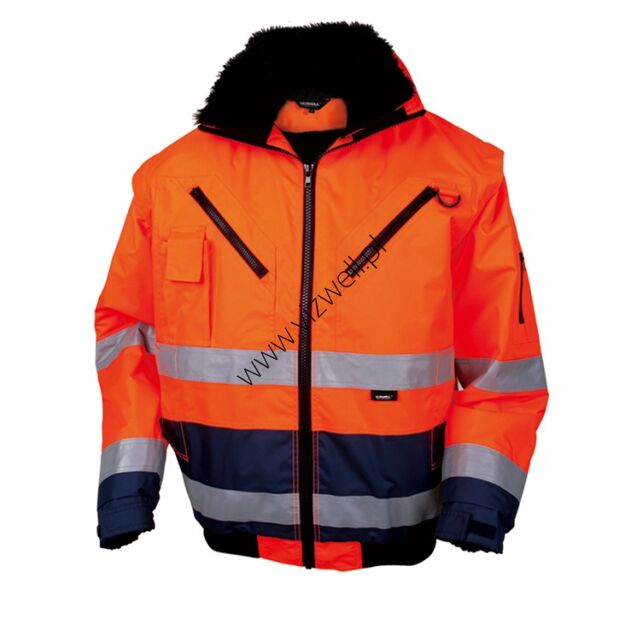 Kurtka odblaskowa wielosezonowa VIZWELL VWJK126BON/XXXXL