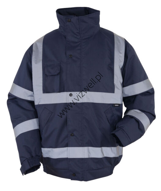 Kurtka ostrzegawcza odblaskowa VIZWELL VWJK04N/XL