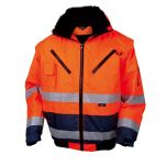 Kurtka ostrzegawcza wielosezonowa VIZWELL VWJK126BYN/XXXXXL - 4