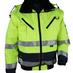 Kurtka ostrzegawcza wielosezonowa VIZWELL VWJK126BYN/XXXXXL