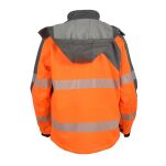 Kurtka SOFTSHELL ostrzegawcza o intensywnej widzialności VIZWELL VWJK267YG/XXXL - 2