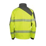 Kurtka SOFTSHELL ostrzegawcza o intensywnej widzialności VIZWELL VWJK267YG/XXXL - 4