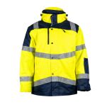 Kurtka ostrzegawcza 5 w 1 VIZWELL VWJK605YN/L - 8