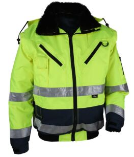 Kurtka ostrzegawcza wielosezonowa VIZWELL VWJK126BYN/XL