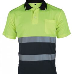 Koszulka polo ostrzegawcza VIZWELL VWPS13YN/XXL
