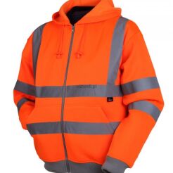 Bluza z kapturem ostrzegawcza VIZWELL VWFC14O/M