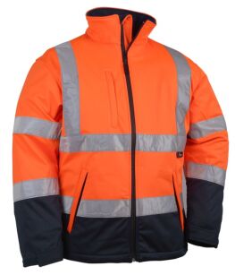 Kurtka Softshell ostrzegawcza VIZWELL VWJK135ON/M