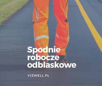 Spodnie robocze odblaskowe VIZWELL: bezpieczeństwo i komfort